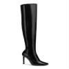 INC Womens Keenah Patent Square Toe Thigh-High Boots Black 5.5 Medium (B,M) view 1