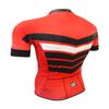 De Soto Skin Cooler Full Zip Short Sleeve Tri Top FVSC (Red Chevron, Small) view 2