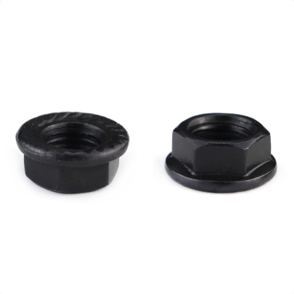 VANICE 2 Pcs 14mm Crank Arms Nuts for Bicycle Bottom Bracket Cotterless Crank Axle Threaded