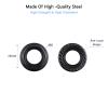 VANICE 2 Pcs 14mm Crank Arms Nuts for Bicycle Bottom Bracket Cotterless Crank Axle Threaded view 3