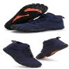 Men's Warm Snow Boots, Waterproof Fur Lined Ankle Boots Winter Booties, Cold Weather Outdoor Hiking Shoes Men's Fashion Winter Boots (Color : Blue, Size : 12) view 3