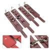 TMEOIIPY Pilates Exercise bar, Red Yoga Exercise Adjustable Spreader Bar with 4 Red Adjustable Straps Sports Aid Training Fitness Gear, Pilates aid kit, Stretching Exercise Tools view 2