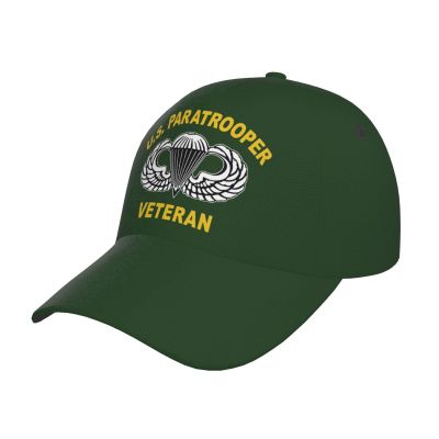 82nd Airborne Paratrooper Army Veteran Hat Adjustable Baseball Cap for Men Women Dad Hat