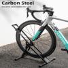 ROCKBROS Bike Floor Stand, Foldable Indoor Garage Rack for 20-29 in Bikes view 3