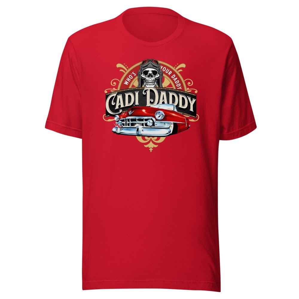 Cadi Daddy Unisex t-Shirt Red