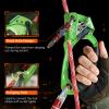 AOKWIT UIAA & CE Certified Rope Ascender Aluminum Alloy Rock Climbing Gear Strong Rigging Rappelling Equipment for Rock Tree Climbing Arborist Rescue Mountaineering Caving (Right Hand Green 1) view 3