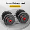 XLTFUC Dumbbell Support Rack, Weight Dumbbell Storage Rack for Home Gym Dumbbell Storage, Easy to Assemble, Up to 180 Lbs (Size : Small) view 3