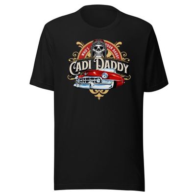 Cadi Daddy Unisex t-Shirt Black