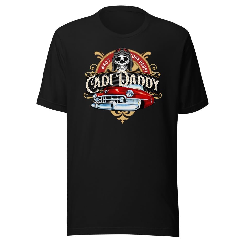 Cadi Daddy Unisex t-Shirt Black