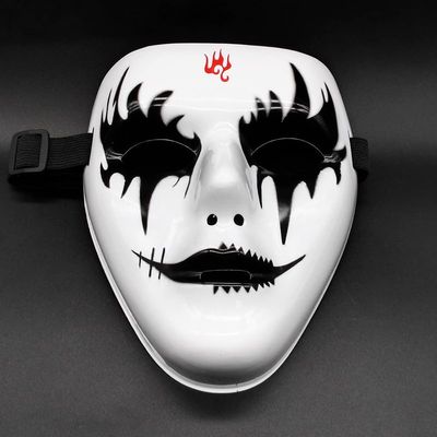 VAZZIC Mask Joker Bar Hip Hop Hand Painted Mask Death Ball Halloween