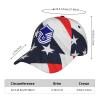 Air Force Master Sergeant 1st SGT Diamond Rank Hat Adjustable Baseball Cap for Men Women Dad Hat Black view 2