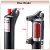 BUCKLOS 29inch MTB QR Straight Remote Air Damping Suspesion Fork & Top Cap Star nut view 4