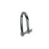 DBMIMPORTERS 3/16" Stainless Steel 316 Twisted Shackle Screw Pin,520 Lb WLL Marine Grade 4Pcs view 3