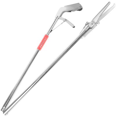 POPETPOP Stainless Steel Snake Tongs Snake Catcher Clips Safe Catching Tool for