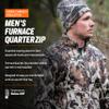 First Lite Men's Furnace Quarter Zip | Fleece Jacket Men | Merino Wool Quarter Zip Pullover | Camo Hunting Fleece Midlayer | First Lite Specter, 3X-Large view 2