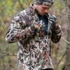 First Lite Men's Furnace Quarter Zip | Fleece Jacket Men | Merino Wool Quarter Zip Pullover | Camo Hunting Fleece Midlayer | First Lite Specter, 3X-Large view 3