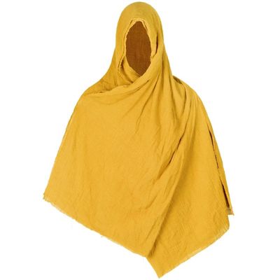 YYKSYDPT Medieval Shawl Plus Long Scarf For Men Cowl Hood Scarf Renaissance Retro Style Cowl Half Shoulder Cosplay Halloween Cape Costumes (Yellow)