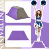 Poen Cheer Flyer Balance Stand Trainer Cheerleading Stunt Wedge, Purple view 3