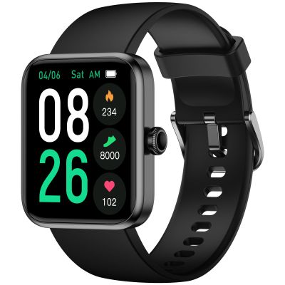 Imzuc Fitness Tracker Watch, Step Tracker with Heart Rate, Blood Oxygen Sleep Monitor, IP68 Waterproof Pedometer, Step Calorie Counter, Health Fitness Watch for Sports, Activity Tracker for Women Men