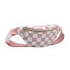 Fashion Checkered Fanny Pack for Boys Girls Kids Canvas Small Waist Bag Crossbody Purse with Adjustable Belt view 2