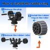 1005 2 PCS Kayak Paddle Holder with Rubber Ring Rollers Fits Various Shaft Diameters for Holding Paddle, Rod, Net and More  Improved Compatibility for Fishing Kayaks view 2