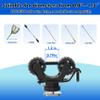 1005 2 PCS Kayak Paddle Holder with Rubber Ring Rollers Fits Various Shaft Diameters for Holding Paddle, Rod, Net and More  Improved Compatibility for Fishing Kayaks view 3