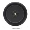 2Pcs 110mm Scooter Wheels - 110mm Pro Kick Scooter Wheels Replacement Pair-Plastic Core for Razor Fuzion Scooters (Gray) view 2