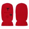 3-Hole Knitted Full Face Cover Winter Hunting Cycling Ski Mask Balaclava Face Mask Ski Cap Thermal Ski Cover Head Wrap Red view 4
