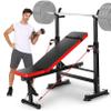 Aceshin 900LBS Adjustable Weight Bench with Preacher Curl Pad & Leg Extension, Flat Incline Decline Workout Bench for Home Gym, Heavy Duty Bench Press Set for Full Body Strength Training view 1
