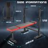 Aceshin 900LBS Adjustable Weight Bench with Preacher Curl Pad & Leg Extension, Flat Incline Decline Workout Bench for Home Gym, Heavy Duty Bench Press Set for Full Body Strength Training view 2