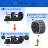 1006 2 PCS Adjustable Kayak Paddle Holder Track Mount Fits Various Shaft Diameters Universal Rail Mount for Paddle, Fishing Rod, Net  Kayak Accessories for Fishing & Touring view 2