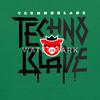 Spreadshirt Technoblade Logo Kids' Hoodie, M, kelly green view 2