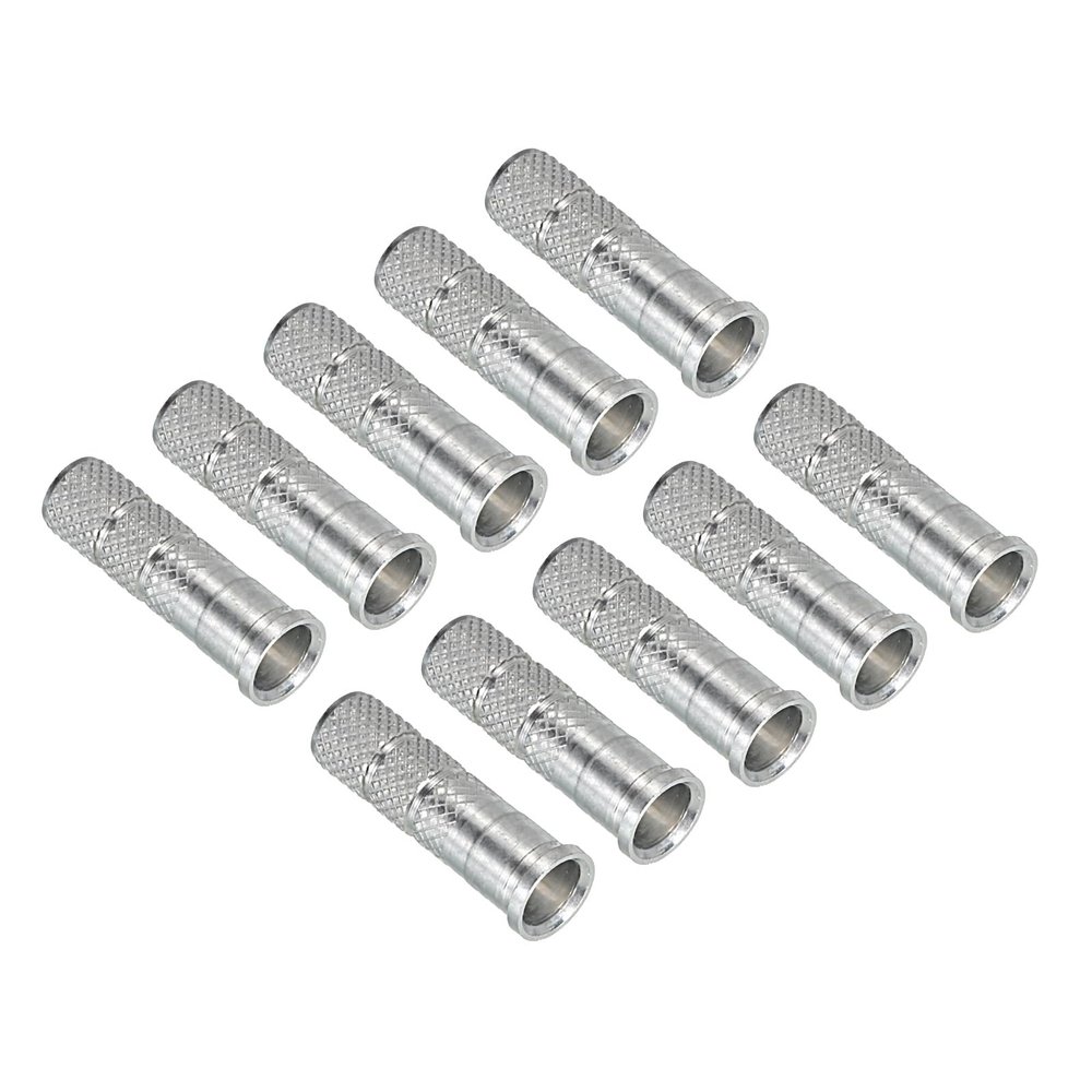 PATIKIL Arrow Inserts 0.244" Dia 6.2mm 7.2mm, 24 Pack Aluminum Shaft Adapter for Archery Points