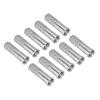 PATIKIL Arrow Inserts 0.244" Dia 6.2mm 7.2mm, 24 Pack Aluminum Shaft Adapter for Archery Points view 1
