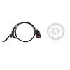 Fucare Electric Bike Hydraulic Disc Brake Set, 2-PIN MTB E-Bike Electric Power-Off Front & Rear Disc Brake Caliper with 180mm Rotor for Gemini/Libra/Scorpio/Taurus E-Bike view 2
