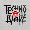 Spreadshirt Technoblade Logo Kids' Hoodie, M, heather gray view 2
