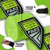 Fadi Sports Elastic 180 inch Boxing Handwraps | Mexican Style 4.5m Inner Boxing Gloves Martial Arts Wraps for Men & Women - Ideal for Boxing, MMA, Kickboxing, Muay Thai (Blue) (Light Green, 180") view 4