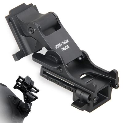 SIANKO PVS-14/PVS-7 Adapter Mount Arm Holder Kit,Adjustable Spacing Angle Full Metal Rhino Bracket Accessories for Airsoft Hunting Paintball