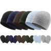 AQOKKA Baby Hats and Mittens Set Toddler Cotton Beanie Infant Cap No Scratch Gloves Newborn Hospital Hats for Baby Boys Girls Essentials 0-6 Months view 1
