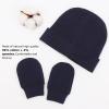 AQOKKA Baby Hats and Mittens Set Toddler Cotton Beanie Infant Cap No Scratch Gloves Newborn Hospital Hats for Baby Boys Girls Essentials 0-6 Months view 4