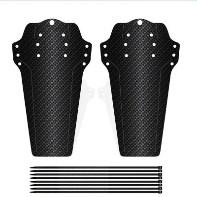 MUNEFE 2 PCS Bike s, Motain Bike Muduards Front, Road Bike s, for Bike Aries Carbon Fiber Type