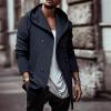 xoxingysm Mens Stand Collar Pullover Sweater Slim Fit Casual Argyle Sweater Vest Sleeveless Pullover Knitwear(Navy,Large) view 3