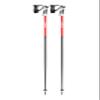 LEKI Bold S Lightweight Aluminum Ski Poles for Alpine Skiing - Dark Anthracite-Bright Red-White - 130 cm view 1