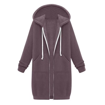 Vifucz Women Fall Fashion Cloth Solid Color Sweater Jackets Cotton Blend Trend Coat Windbreaker for Women with Hood 5A Dark Gray XL
