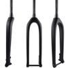 HIMALO Carbon Rigid Fork 27.5 29 Mountain Bike Fork 1-1/2'' Tapered Steerer Tube Threadless Thru Axle 15x110mm Boost Fork Disc Brake view 3