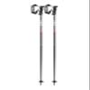 LEKI QNTM Lightweight Aluminum Ski Poles for Alpine Skiing - Black-Llight Anthracite-Bright Red - 115 cm view 1