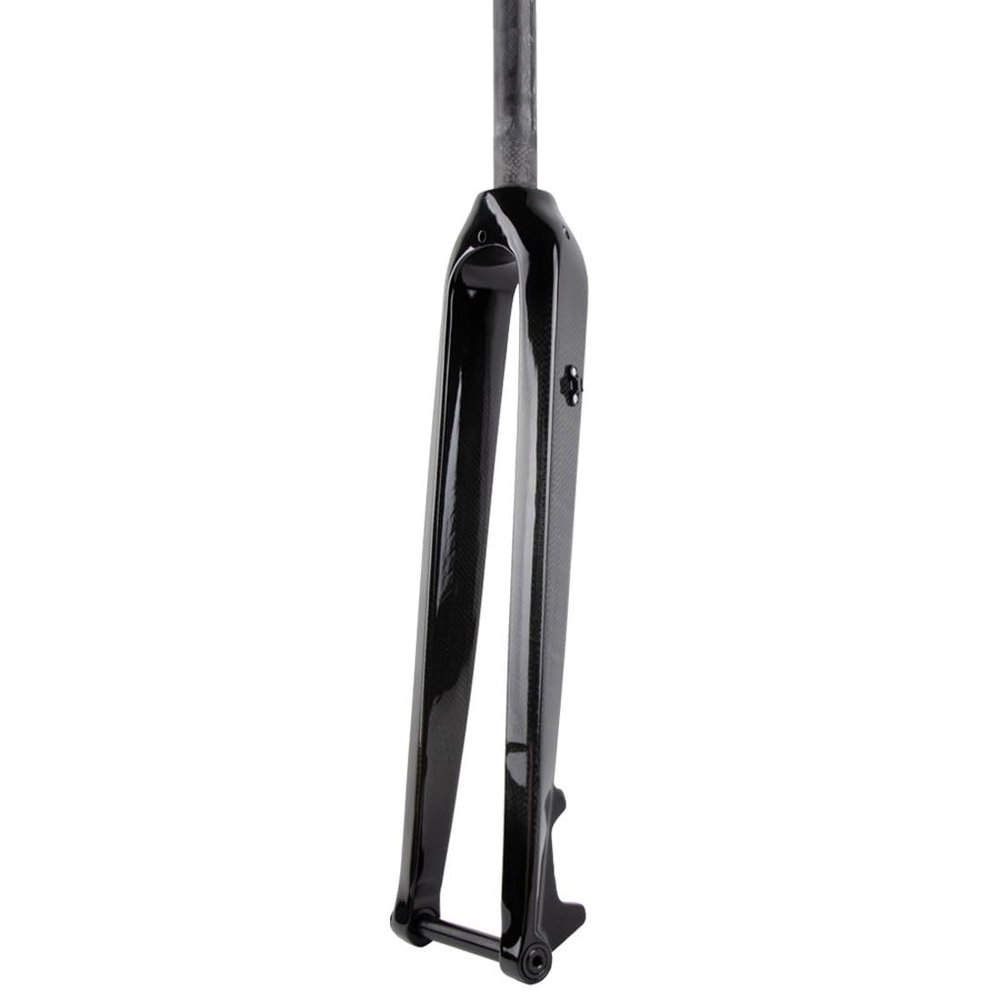 HIMALO 26/27.5/29 Bike Rigid Fork Carbon Mountain Bike Fork 1-1/8'' Straight Steerer Tube 28.6mm Thru Axle 15x100mm Disc Brake Fork Threadless