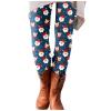 Christmas Lights Leggings High Waisted Plaid & Wild Print Stretch Comfortable Casual Christmas Workout Pants for Halloween Party Christmas New Year view 1