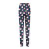 Christmas Lights Leggings High Waisted Plaid & Wild Print Stretch Comfortable Casual Christmas Workout Pants for Halloween Party Christmas New Year view 4