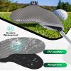 Iron Golf Head Club Set,10pcs Golf Iron Covers, Black Leather Headcover Wedge Covers for Callaway Taylormade Ping Cobra RH and LH Etc (Grey) view 4